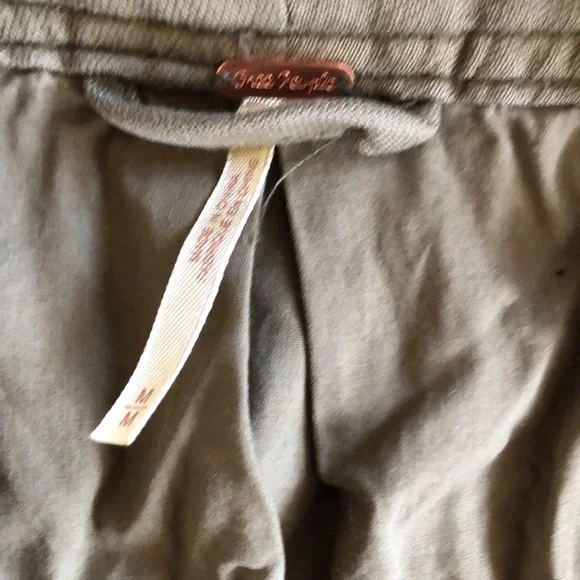 Free People In Our Nature Military Green Wrap Cargo Jacket M - Picture 9 of 14